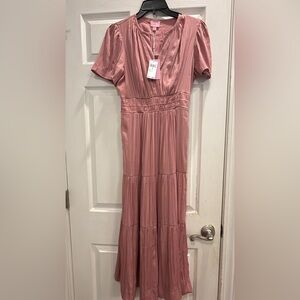 Musse & Cloud Blush Maxi Dress